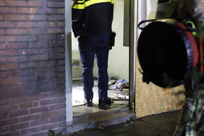 Veel schade na explosie