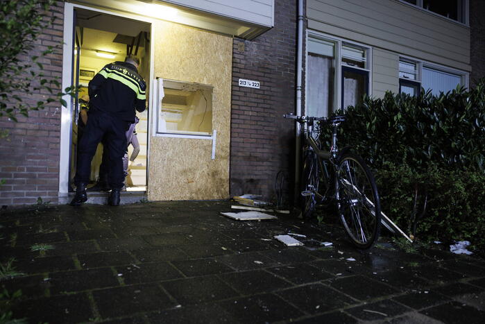 Veel schade na explosie