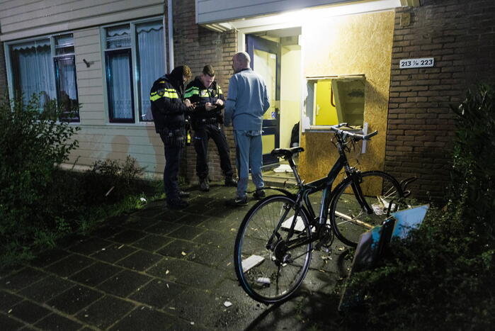 Veel schade na explosie