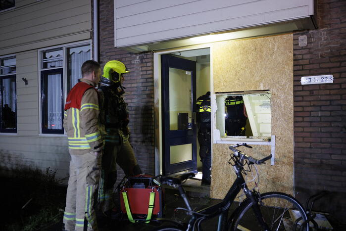 Veel schade na explosie