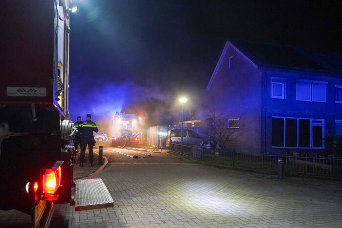 Hamster overleden bij woningbrand