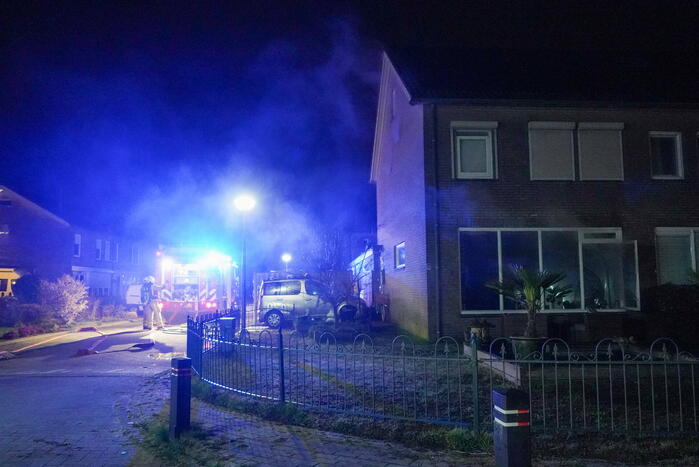 Hamster overleden bij woningbrand