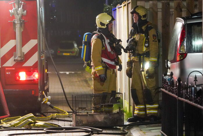 Hamster overleden bij woningbrand