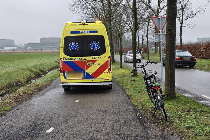 E-bike gaat onderuit en raakt gewond