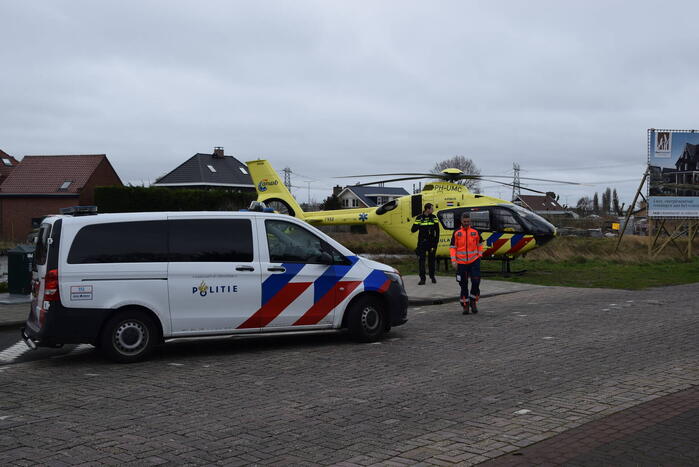 Traumateam ingezet voor medische noodsituatie in een woning