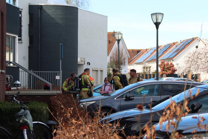 Rookontwikkeling bij brand in kelder