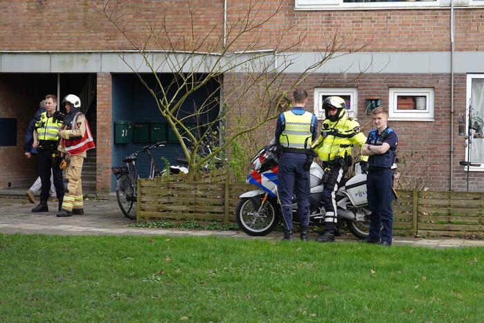 Keukenbrand zorgt voor grote inzet aan hulpdiensten