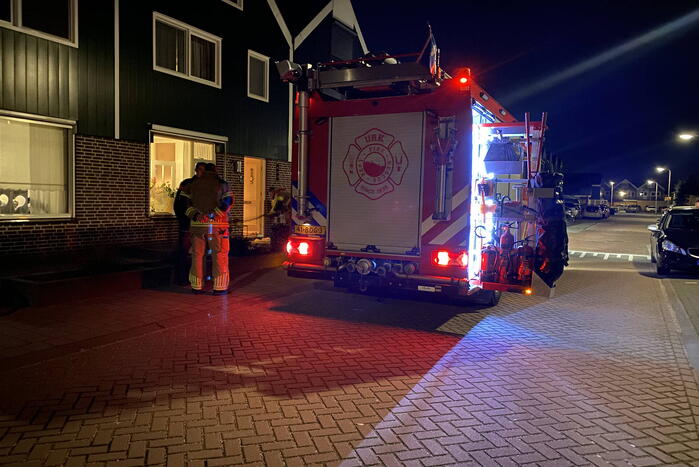 Brandweer ingezet voor waterlekkage in woning