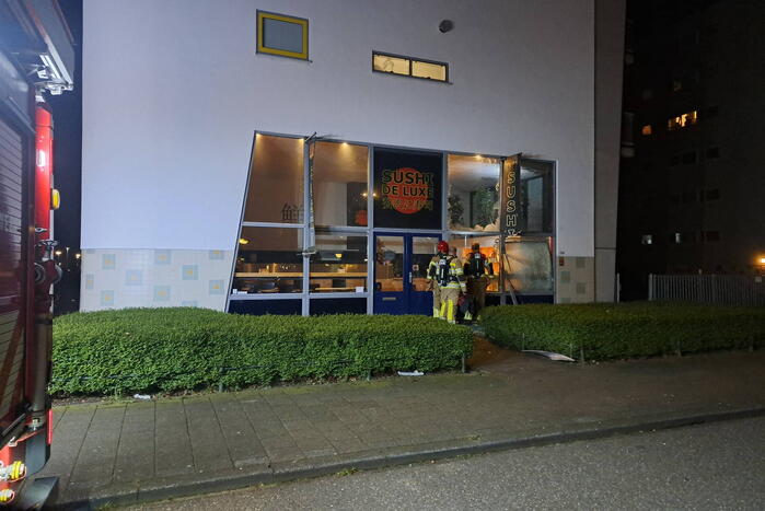 Flinke schade aan sushirestaurant na explosie