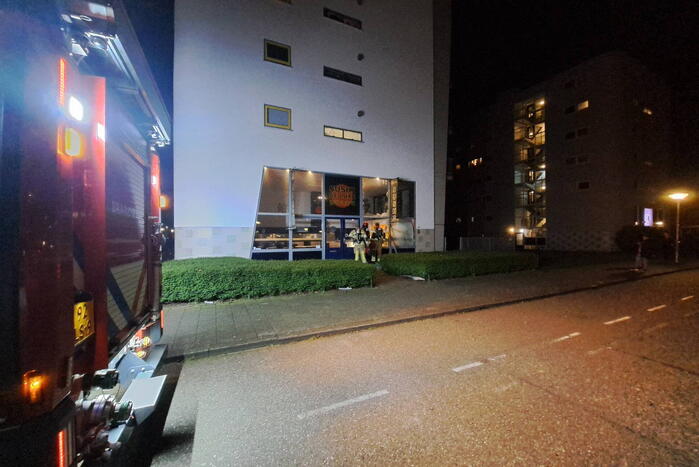 Flinke schade aan sushirestaurant na explosie