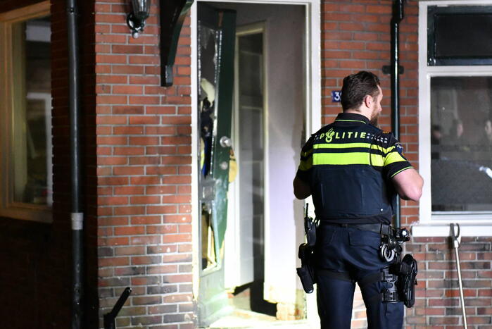 Brand in leegstaande woning zorgt voor rookontwikkeling