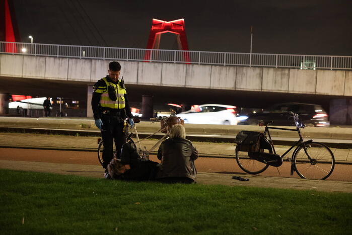 Gewonde nadat fietsers ten val komen