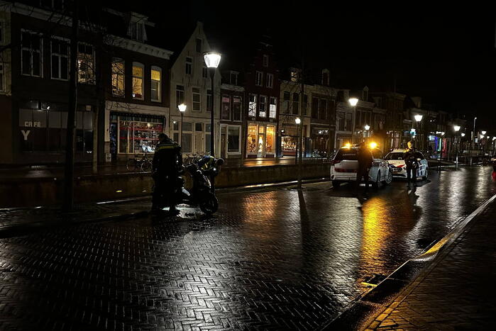 Scooter flink beschadigd na val