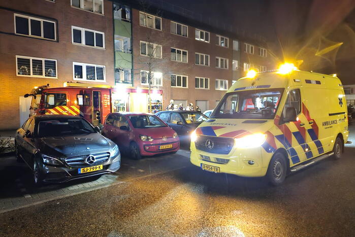 Bewoner uit pand gered na vergeten pan op vuur