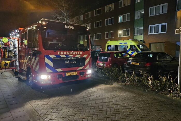 Bewoner uit pand gered na vergeten pan op vuur