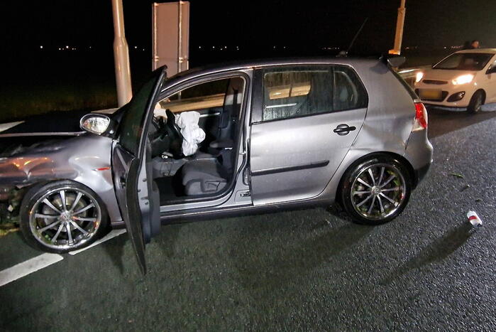 Snelweg deels dicht door ongeval