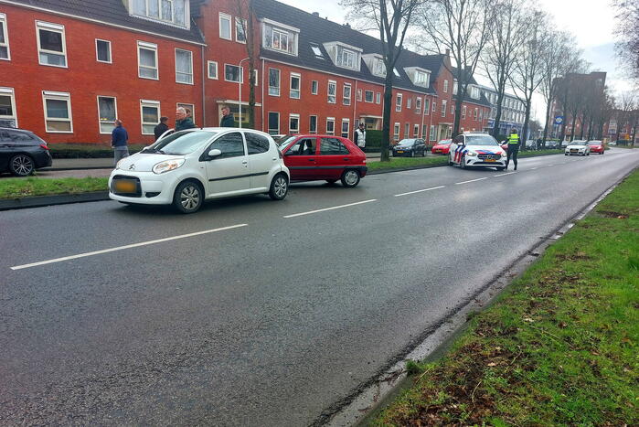 Gewonde bij kop-staart botsing