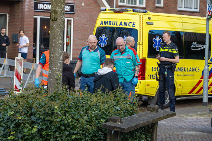 Gewonde bij ongeval tussen automobilist en scooter met twee opzittenden