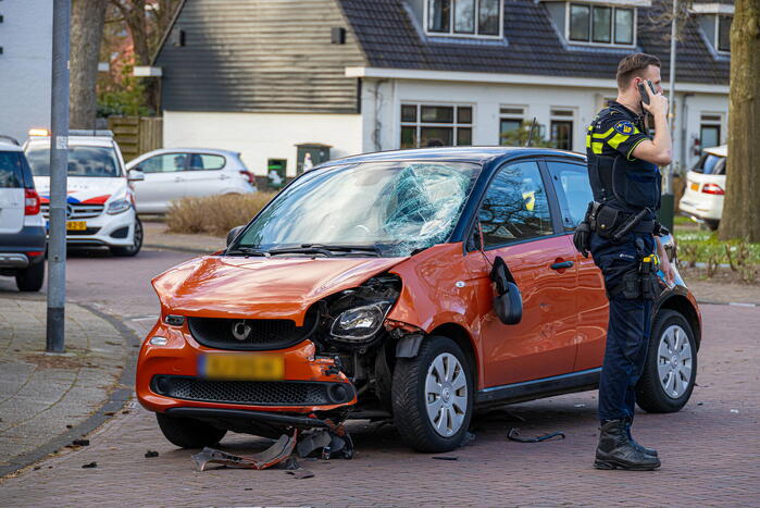Gewonde bij ongeval tussen automobilist en scooter met twee opzittenden