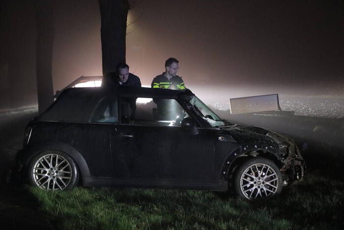 Bestuurster aangehouden na eenzijdig ongeval