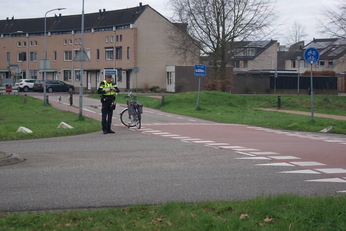 Fietser gewond bij botsing