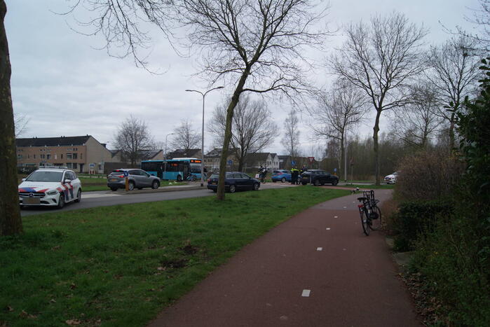Fietser gewond bij botsing