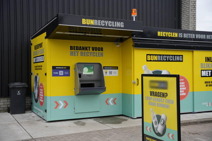 Eerste openbare statiegeldmachine van Nederland geplaatst