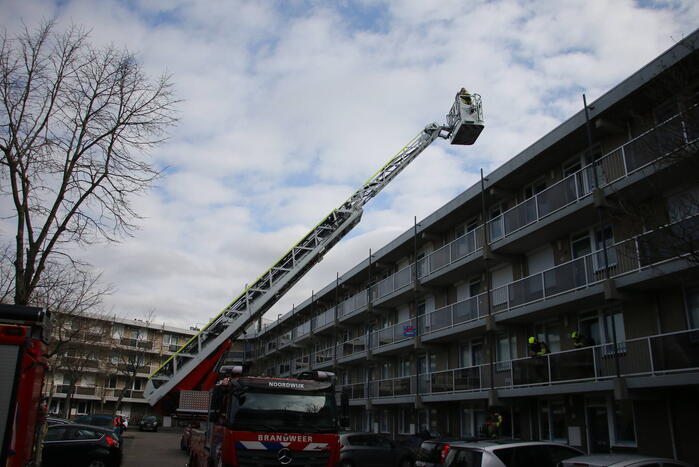 Koolmonoxide-melder gaat af in woning