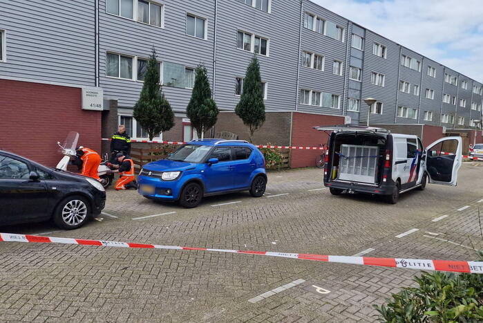 Vluchtscooter overval mogelijk gevonden