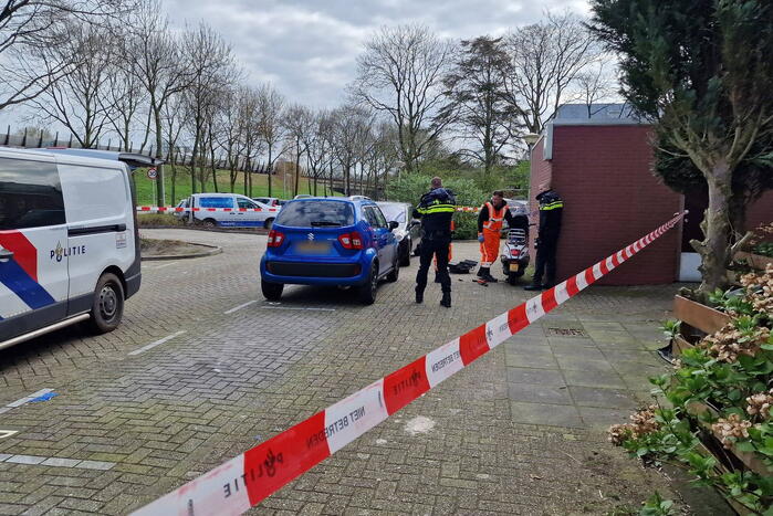 Vluchtscooter overval mogelijk gevonden