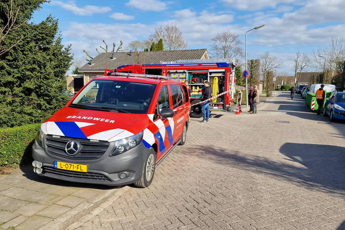 Woningen ontruimd vanwege gaslekkage