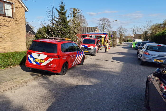 Woningen ontruimd vanwege gaslekkage