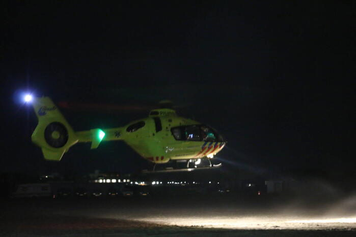 Persoon zwaargewond bij bedrijfsongeval