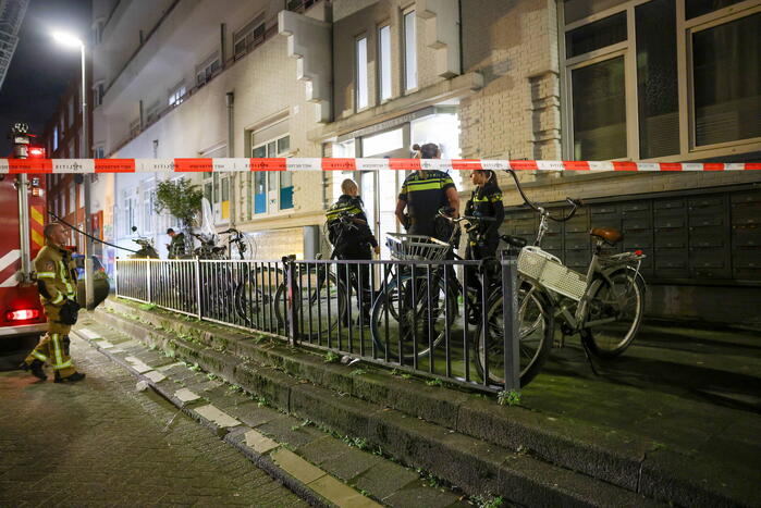 Kaars veroorzaakt brand in badkamer