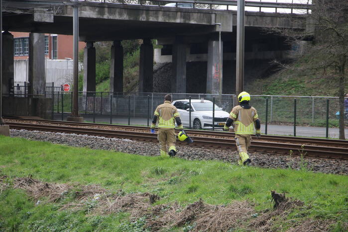Geen treinverkeer door aanrijding met persoon