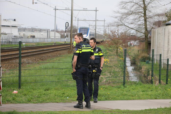 Geen treinverkeer door aanrijding met persoon