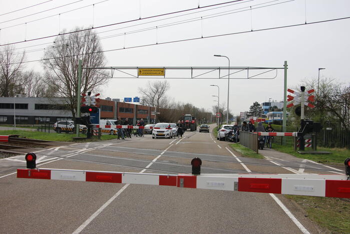 Geen treinverkeer door aanrijding met persoon