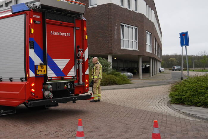 Lekkende brandstoftank van motor zorgt voor vreemde lucht