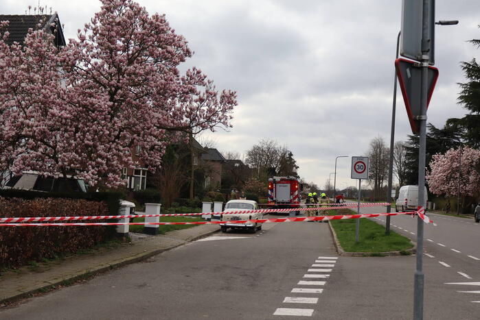 Brandweer ingezet voor gaslucht in woning