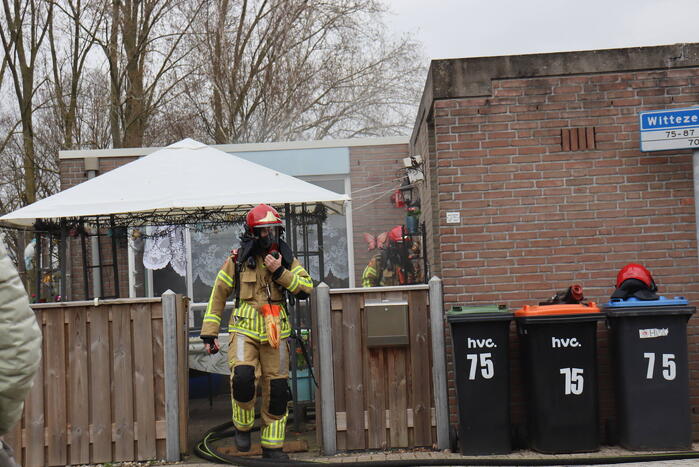 Vergeten pannetje zet woning onder de rook