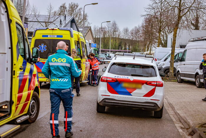 Traumahelikopter ingezet voor bedrijfsongeval