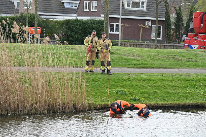 Fatbike leidt tot zoekactie in het water