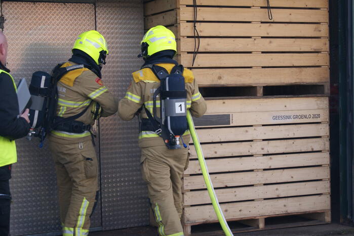 Houtzagerij volledig in het teken van hulpdiensten vanwege brandweerwedstrijd
