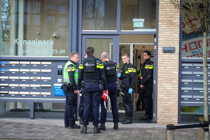 Veel politie ingezet na melding van steekincident