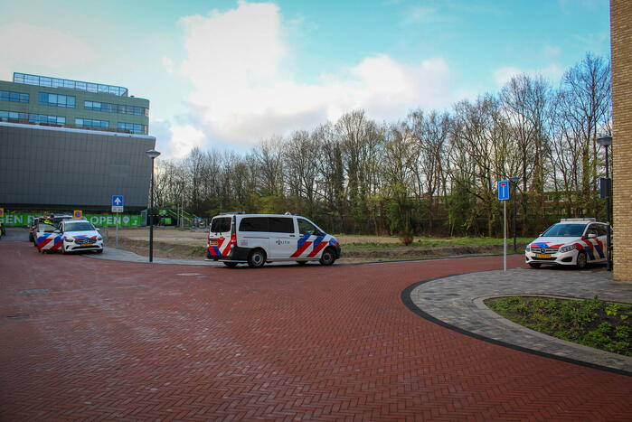 Veel politie ingezet na melding van steekincident