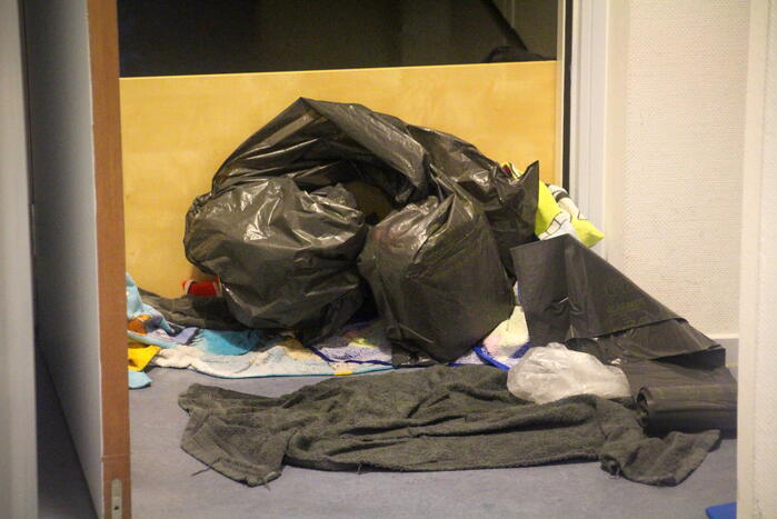 Welzijnskwartier en gezondheidsplein onder water door lekkende kraan