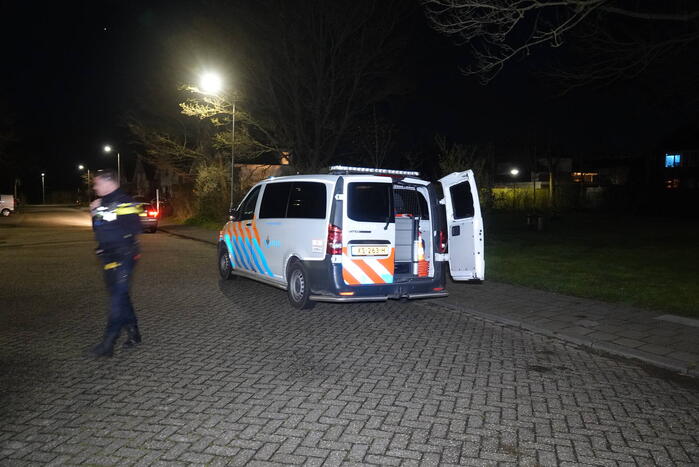 Politie blust brand in afvalvangnet