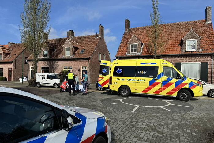 Fietser gewond geraakt na harde val