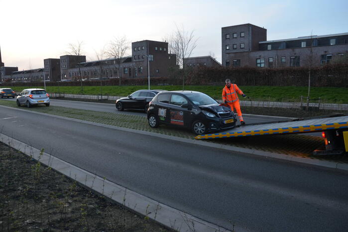 Flinke schade bij kop-staartbotsing
