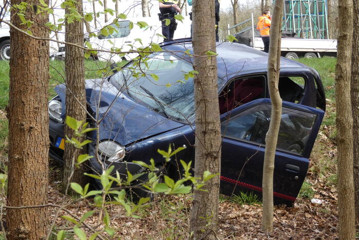 Ravage na ongeval tussen meerdere voertuigen